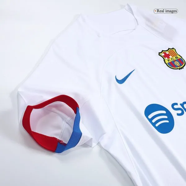 Men'S Barcelona Away Soccer Jersey Shirt 2023/24 - Top Soccer Jerseys: Fan &Amp; Player Versions | Goalkits.net
