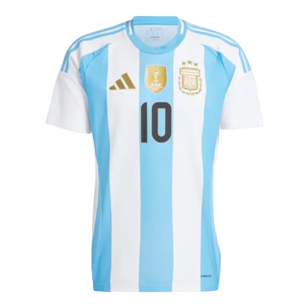 Men'S Messi #10 Argentina Home Soccer Jersey Shirt Copa América 2024 - Top Soccer Jerseys: Fan &Amp; Player Versions | Goalkits.net