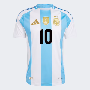 Men'S Messi #10 Argentina Home Soccer Jersey Shirt Copa América 2024 - Top Soccer Jerseys: Fan &Amp; Player Versions | Goalkits.net