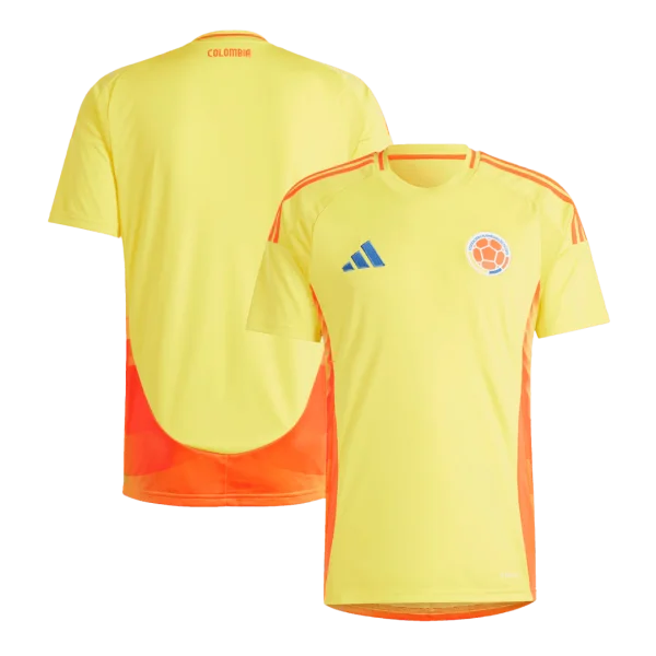 Men'S Colombia Home Soccer Jersey Shirt Copa América 2024 Fan Version - Top Soccer Jerseys: Fan &Amp; Player Versions | Goalkits.net