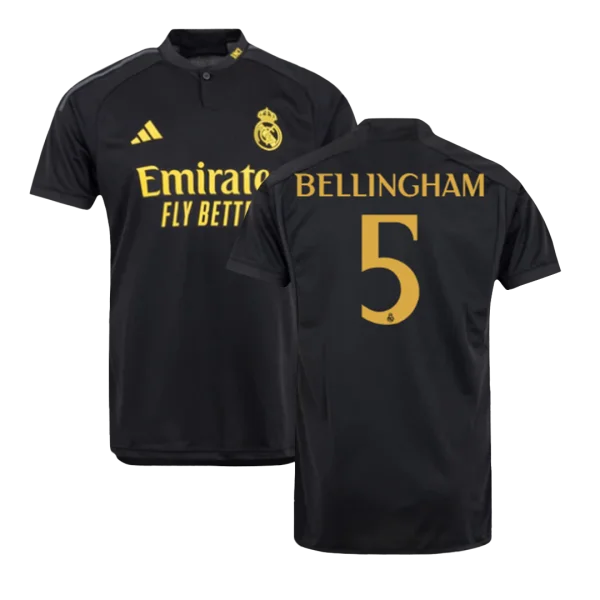 Men's  BELLINGHAM #5 Real Madrid Third Away Soccer Jersey Shirt 2023/24