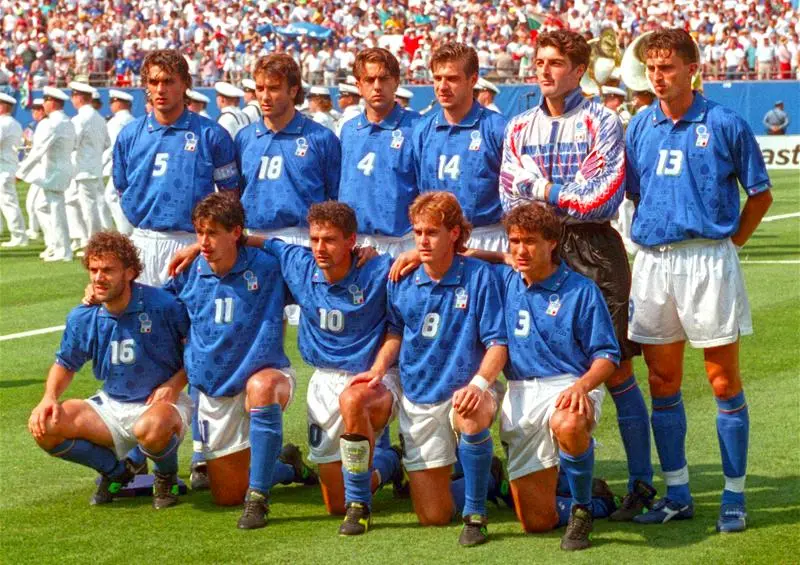 Men'S Retro 1994 World Cup Italy Home Soccer Jersey Shirt - Top Soccer Jerseys: Fan &Amp; Player Versions | Goalkits.net