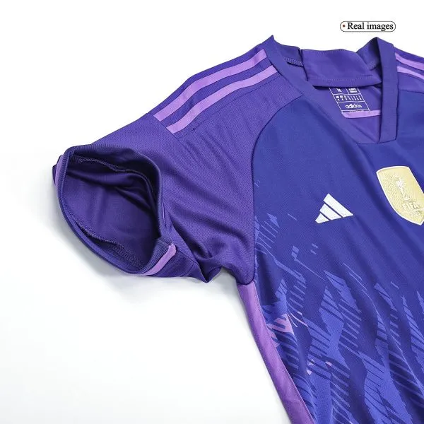 Men'S Argentina Three Stars Edition Away Soccer Jersey Shirt 2022 - Top Soccer Jerseys: Fan &Amp; Player Versions | Goalkits.net