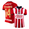 251C2C3A1Fd81D9924De44113157D827 Men'S Gold Chicharito #14 Chivas Home Soccer Jersey Shirt 2023/24 - Top Soccer Jerseys: Fan &Amp; Player Versions | Goalkits.net