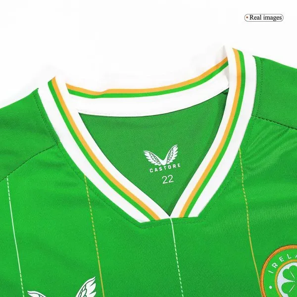 Kids Ireland Away Soccer Jersey Kit (Jersey+Shorts) 2022/23 - Top Soccer Jerseys: Fan &Amp; Player Versions | Goalkits.net