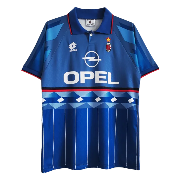 Men's Retro 1995/96 AC Milan Away Soccer Jersey Shirt