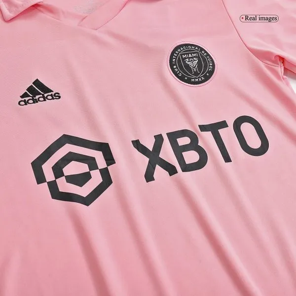 Kids Messi #10 Inter Miami Cf Home Soccer Jersey Kit (Jersey+Shorts) 2022 - Top Soccer Jerseys: Fan &Amp; Player Versions | Goalkits.net