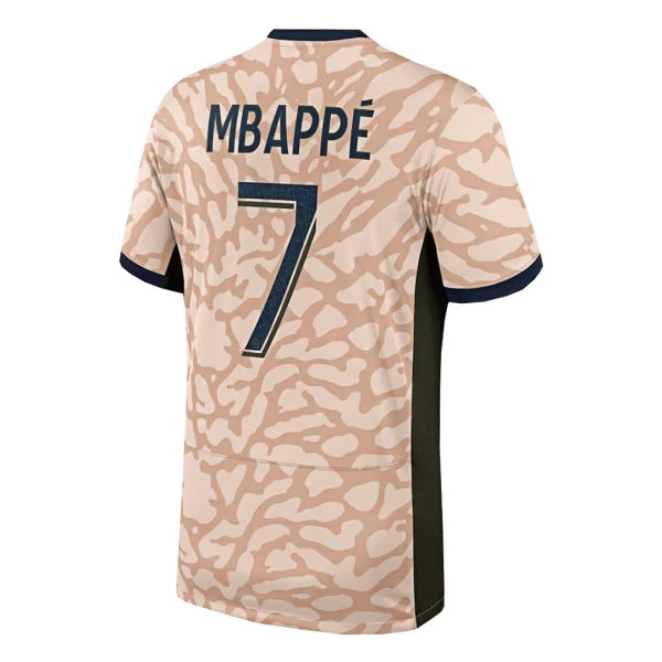 Men'S Mbappé #7 Psg Fourth Away Soccer Jersey Shirt 2023/24 - Top Soccer Jerseys: Fan &Amp; Player Versions | Goalkits.net