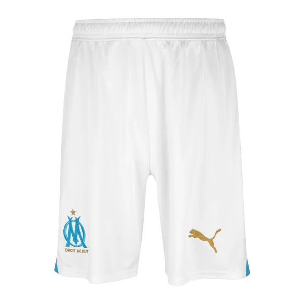 Men'S Marseille Home Soccer Jersey Kit (Jersey+Shorts) 2023/24 - Top Soccer Jerseys: Fan &Amp; Player Versions | Goalkits.net