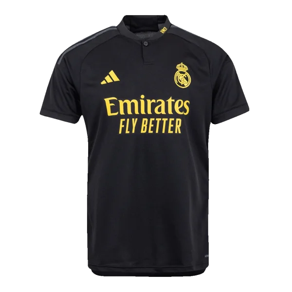 Men'S Real Madrid Third Away Soccer Jersey Kit (Jersey+Shorts) 2023/24 - Top Soccer Jerseys: Fan &Amp; Player Versions | Goalkits.net