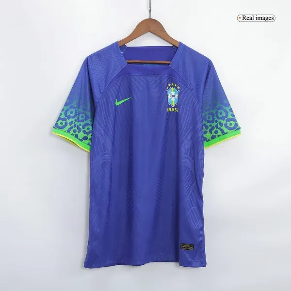 Men'S Authentic Neymar Jr #10 Brazil Away Soccer Jersey Shirt 2022 - Top Soccer Jerseys: Fan &Amp; Player Versions | Goalkits.net