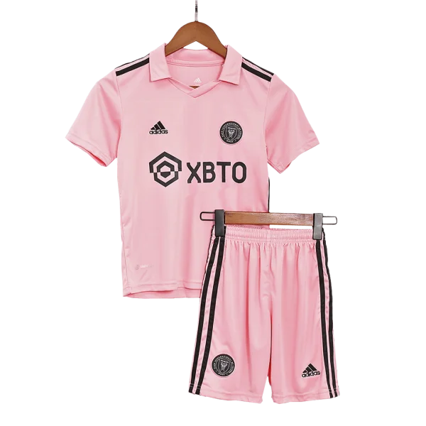 Kids Messi #10 Inter Miami Cf Home Soccer Jersey Kit (Jersey+Shorts) 2022 - Top Soccer Jerseys: Fan &Amp; Player Versions | Goalkits.net
