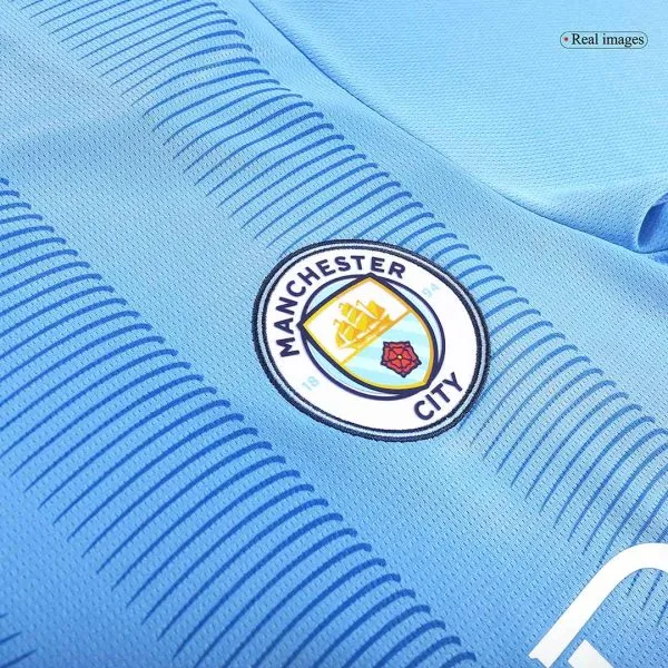 Men'S J.alvarez #19 Manchester City Home Soccer Jersey Shirt 2023/24 - Fan Version - Top Soccer Jerseys: Fan &Amp; Player Versions | Goalkits.net