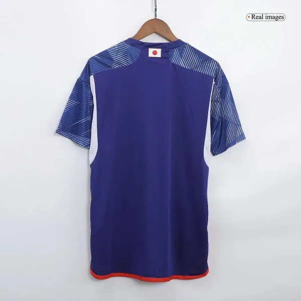 Men'S Japan Home Soccer Jersey Kit (Jersey+Shorts) 2022 - Top Soccer Jerseys: Fan &Amp; Player Versions | Goalkits.net