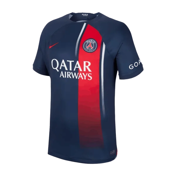 Men'S Psg Home Soccer Jersey Whole Kit (Jersey+Shorts+Socks) 2023/24 - Top Soccer Jerseys: Fan &Amp; Player Versions | Goalkits.net