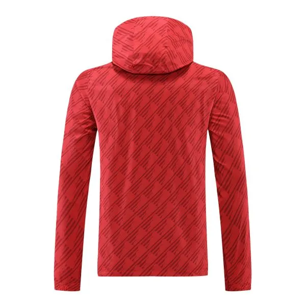 Men'S Sao Paulo Fc Windbreaker Hoodie Jacket 2022/23 - Top Soccer Jerseys: Fan &Amp; Player Versions | Goalkits.net