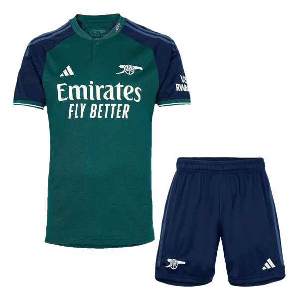 Men'S Arsenal Third Away Soccer Jersey Kit (Jersey+Shorts) 2023/24 - Top Soccer Jerseys: Fan &Amp; Player Versions | Goalkits.net