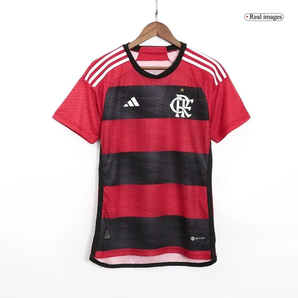 Men'S Authentic Cr Flamengo Home Soccer Jersey Shirt 2023/24 - Top Soccer Jerseys: Fan &Amp; Player Versions | Goalkits.net