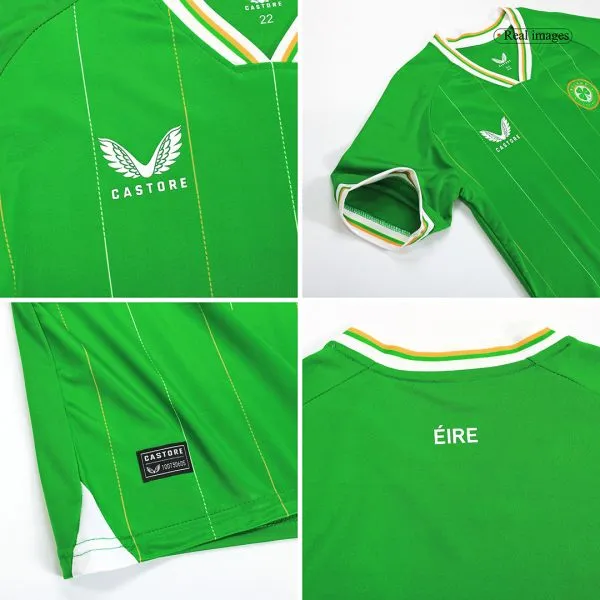 Kids Ireland Away Soccer Jersey Kit (Jersey+Shorts) 2022/23 - Top Soccer Jerseys: Fan &Amp; Player Versions | Goalkits.net