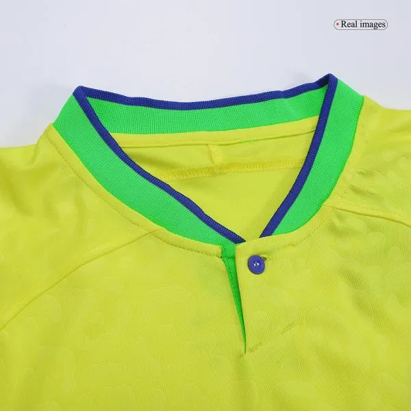 Men'S Vini Jr #20 Brazil Home Soccer Jersey Shirt 2022 - Top Soccer Jerseys: Fan &Amp; Player Versions | Goalkits.net