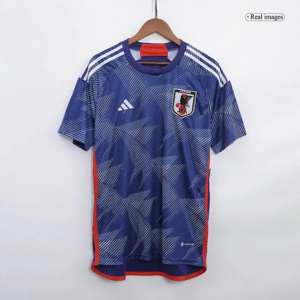 Men'S Japan Home Soccer Jersey Kit (Jersey+Shorts) 2022 - Top Soccer Jerseys: Fan &Amp; Player Versions | Goalkits.net