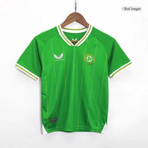 Kids Ireland Away Soccer Jersey Kit (Jersey+Shorts) 2022/23 - Top Soccer Jerseys: Fan &Amp; Player Versions | Goalkits.net