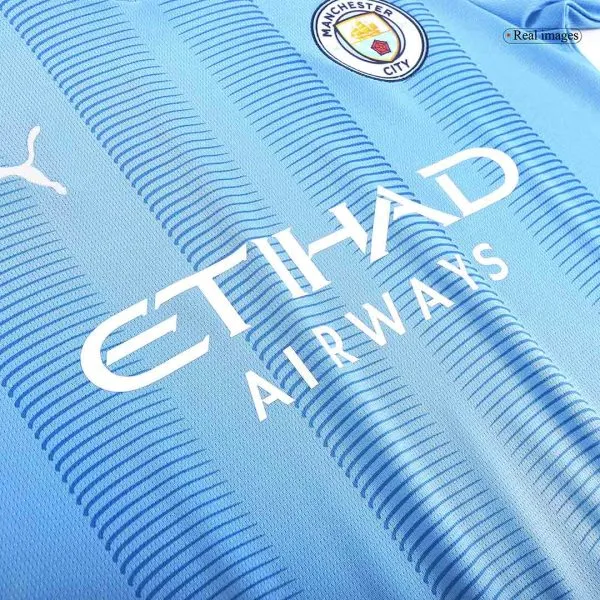 Men'S J.alvarez #19 Manchester City Home Soccer Jersey Shirt 2023/24 - Fan Version - Top Soccer Jerseys: Fan &Amp; Player Versions | Goalkits.net