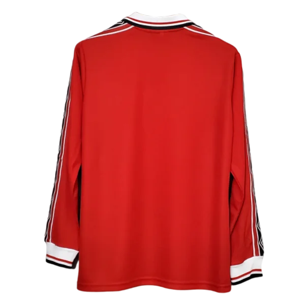 Men'S Retro 1998 Manchester United Home Long Sleeves Soccer Jersey Shirt - Top Soccer Jerseys: Fan &Amp; Player Versions | Goalkits.net