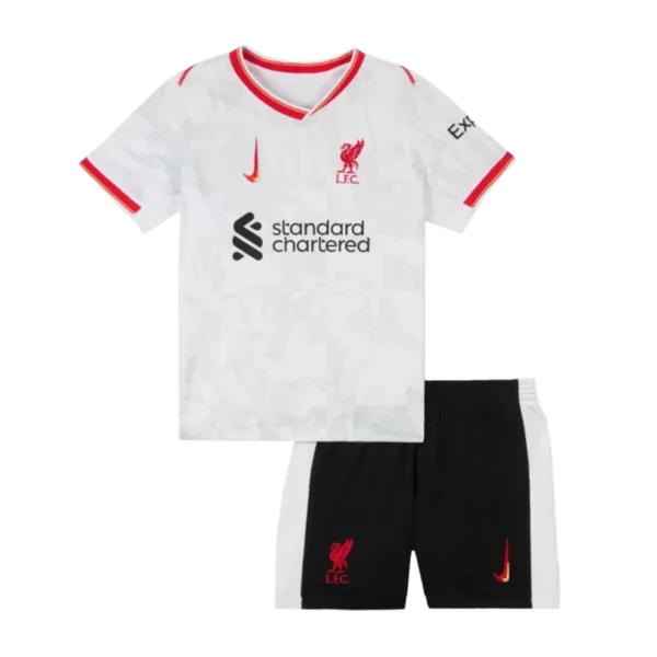 Kid's Liverpool Third Away Soccer Jersey Kit(Jersey+Shorts) 2024/25