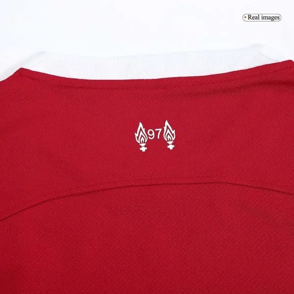 Men'S Liverpool Home Soccer Jersey Kit (Jersey+Shorts) 2023/24 - Top Soccer Jerseys: Fan &Amp; Player Versions | Goalkits.net