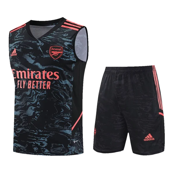 Men'S Arsenal Soccer Sleeveless Training Kit (Top+Shorts) 2022/23 - Top Soccer Jerseys: Fan &Amp; Player Versions | Goalkits.net
