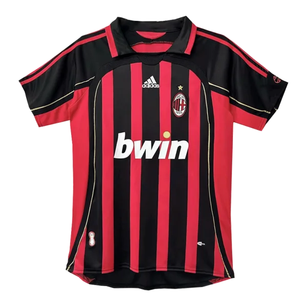 Men'S Retro 2006/07 Maldini #3 Ac Milan Home Soccer Jersey Shirt - Top Soccer Jerseys: Fan &Amp; Player Versions | Goalkits.net