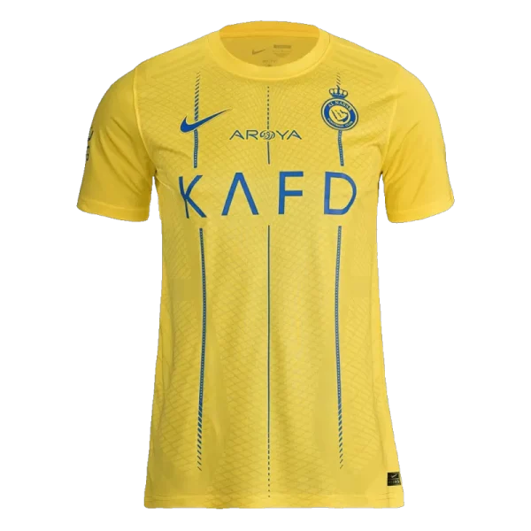 Men's Al Nassr Home Soccer Jersey Shirt 2023/24 - Fan Version