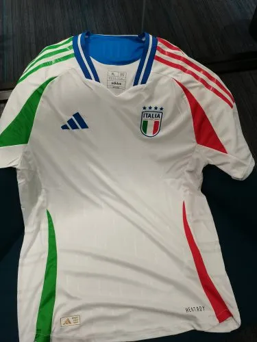Men's  Italy Away Soccer Jersey Shirt EURO 2024 photo review