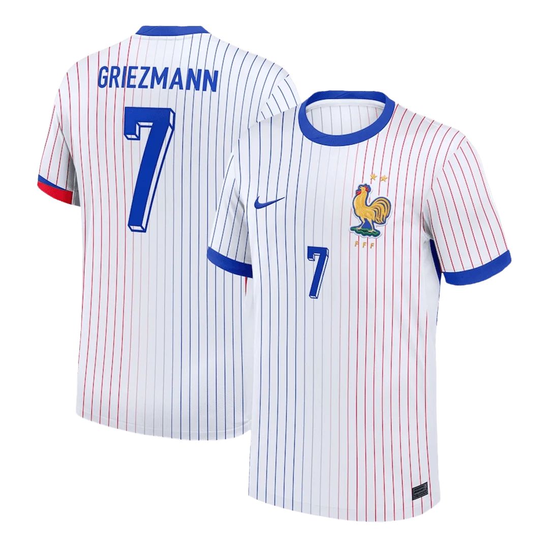 Flocage Monblason Officiel FFF Griezmann 7 - Maillot Extérieur 2022/2023 - Adulte - Neuf