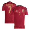 1B56Ed8A02Ffa0C7Cd27A6062Bfd0969 Men'S De Bruyne #7 Belgium Home Soccer Jersey Shirt Euro 2024 Fan Version - Top Soccer Jerseys: Fan &Amp; Player Versions | Goalkits.net
