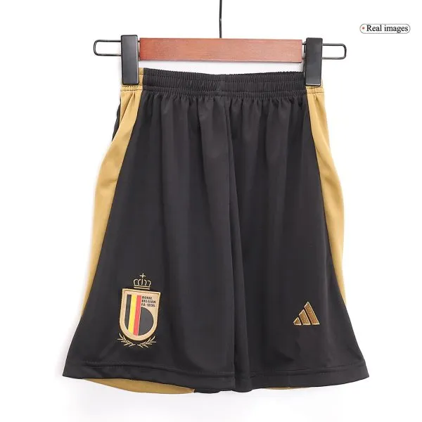 Kids Belgium Home Soccer Jersey Kit (Jersey+Shorts) Euro 2024 - Top Soccer Jerseys: Fan &Amp; Player Versions | Goalkits.net