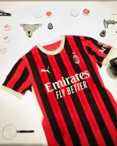 Men'S Ac Milan Home Soccer Jersey Shirt 2024/25 - Fan Version - Top Soccer Jerseys: Fan &Amp; Player Versions | Goalkits.net