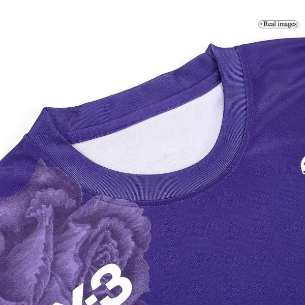 Kids Real Madrid Y-3 Fourth Away Soccer Jersey Kit (Jersey+Shorts) 2023/24 - Top Soccer Jerseys: Fan &Amp; Player Versions | Goalkits.net