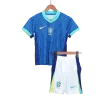 5Dc9C8D2Dd5D01D87D96F256D2D8Ede2 Kids Brazil Away Soccer Jersey Kit (Jersey+Shorts) Copa América 2024 - Top Soccer Jerseys: Fan &Amp; Player Versions | Goalkits.net