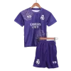 793E706A755407C7371D3215A124Acf3 Kids Real Madrid Y-3 Fourth Away Soccer Jersey Kit (Jersey+Shorts) 2023/24 - Top Soccer Jerseys: Fan &Amp; Player Versions | Goalkits.net