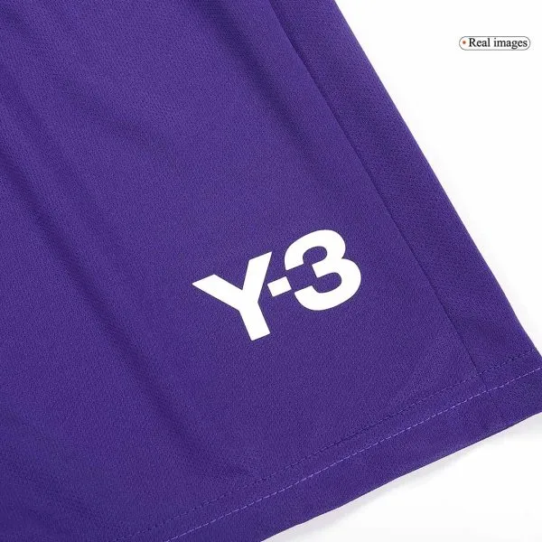 Kids Real Madrid Y-3 Fourth Away Soccer Jersey Kit (Jersey+Shorts) 2023/24 - Top Soccer Jerseys: Fan &Amp; Player Versions | Goalkits.net