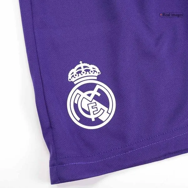 Kids Real Madrid Y-3 Fourth Away Soccer Jersey Kit (Jersey+Shorts) 2023/24 - Top Soccer Jerseys: Fan &Amp; Player Versions | Goalkits.net