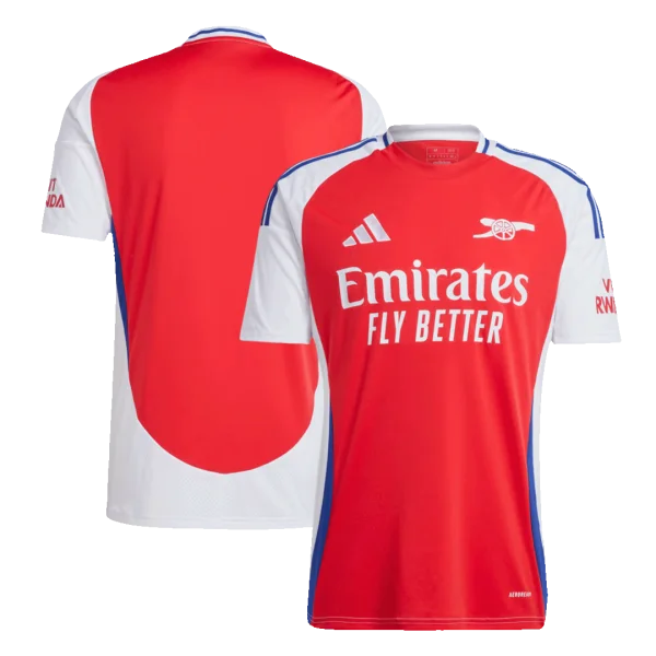 Men'S Arsenal Home Soccer Jersey Shirt 2024/25 - Fan Version - Top Soccer Jerseys: Fan &Amp; Player Versions | Goalkits.net