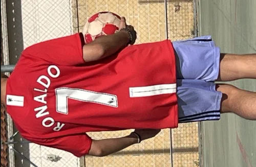 Men's Retro 2007/08 Manchester United League Home Soccer Jersey Shirt photo review