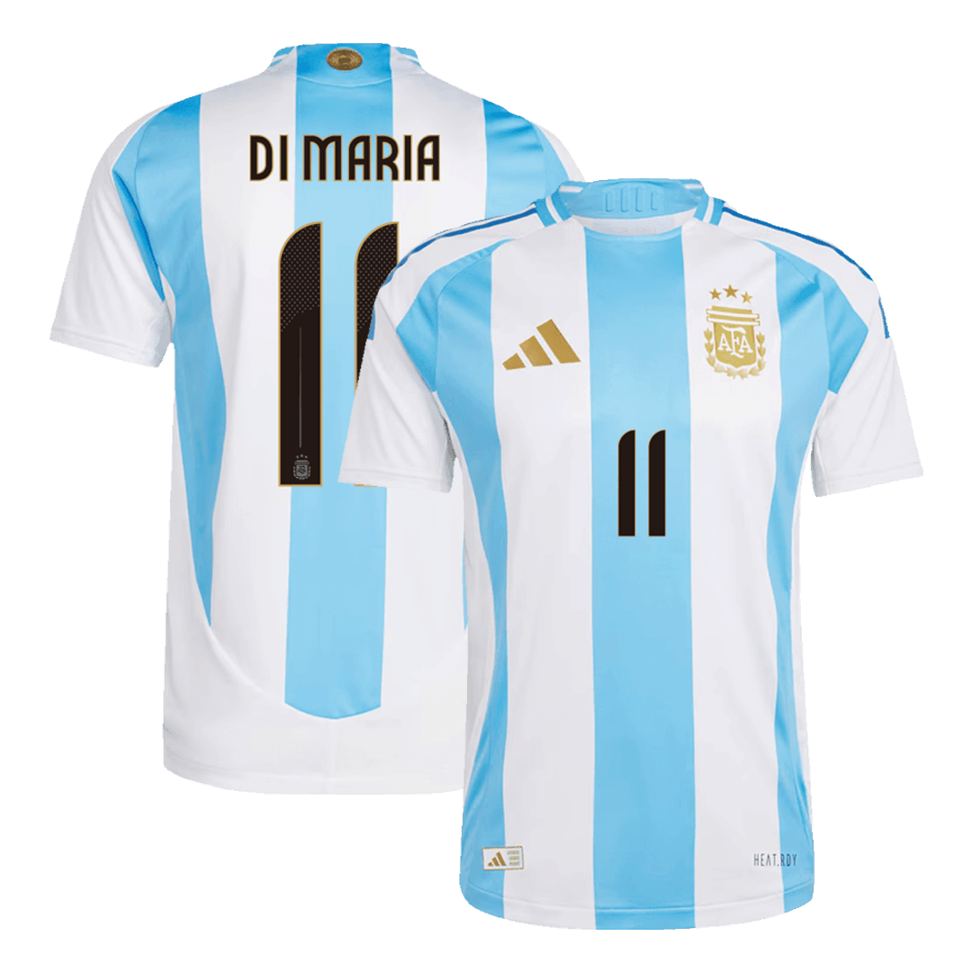 Men Argentina Copa America 2024 Soccer Jersey DI MARIA 11 Home 2024