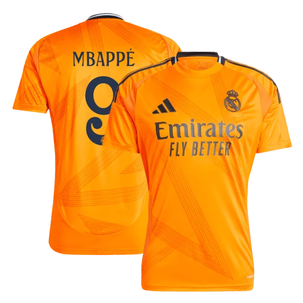 Men'S Mbappé #9 Real Madrid Away Soccer Jersey Shirt 2024/25 - Fan Version - Top Soccer Jerseys: Fan &Amp; Player Versions | Goalkits.net