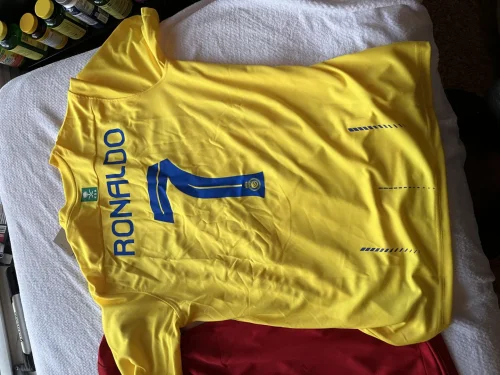 Men's  RONALDO #7 Al Nassr Home Soccer Jersey Shirt 2023/24 photo review