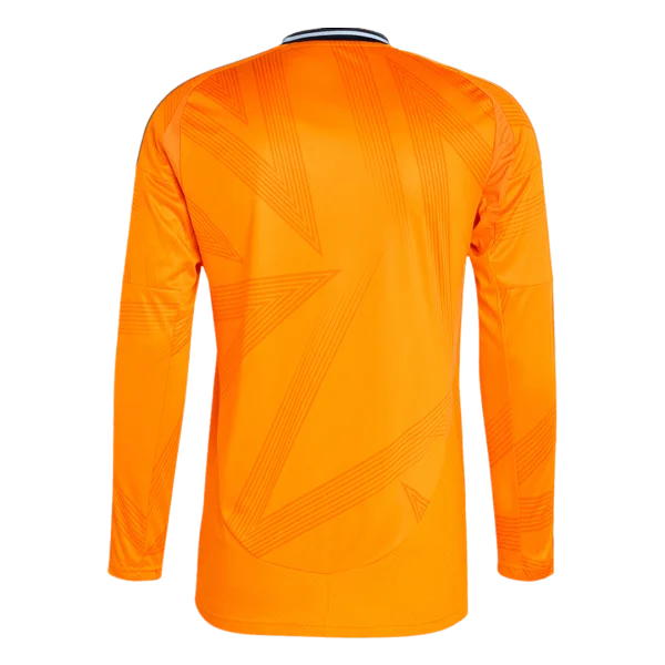 Men'S Real Madrid Away Long Sleeves Soccer Jersey Shirt 2024/25 - Fan Version - Top Soccer Jerseys: Fan &Amp; Player Versions | Goalkits.net