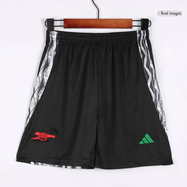 Kids Arsenal Away Soccer Jersey Kit (Jersey+Shorts) 2024/25 - Top Soccer Jerseys: Fan &Amp; Player Versions | Goalkits.net